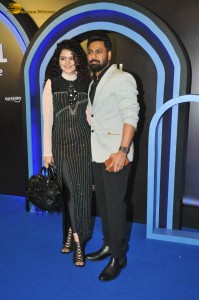 Bawaal Screening attended by Varun Dhawan, Janhvi Kapoor, Rakul Preet Singh, Mrunal Thakur, Pragya Jaiswal, Vedhika Kumar, and others