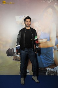 Varun Dhawan and Janhvi Kapoor interact with fans at a screening of their film Bawaal