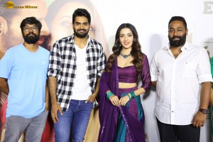 Bedurulanka Teaser Launch attended by Kartikeya and Neha Shetty