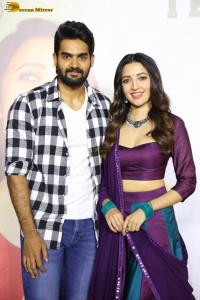 Bedurulanka Teaser Launch attended by Kartikeya and Neha Shetty