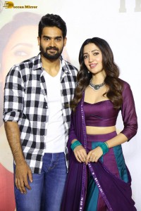 Bedurulanka Teaser Launch attended by Kartikeya and Neha Shetty