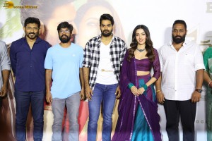 Bedurulanka Teaser Launch attended by Kartikeya and Neha Shetty
