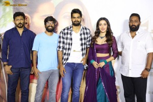 Bedurulanka Teaser Launch attended by Kartikeya and Neha Shetty