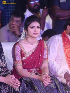 Bhagavanth Kesari Trailer Launch attended by Nandamuri Balakrishna, Sreeleela, Kajal Aggarwal, and others