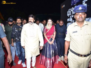Bhagavanth Kesari Trailer Launch attended by Nandamuri Balakrishna, Sreeleela, Kajal Aggarwal, and others