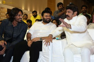 Bhagavanth Kesari Blockbuster Dawath Celebrations attended by Nandamuri Balakrishna, Sreeleela, Arjun Rampal, Anil Ravipudi, Thaman, and Dil Raju