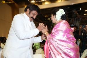 Bhagavanth Kesari Blockbuster Dawath Celebrations attended by Nandamuri Balakrishna, Sreeleela, Arjun Rampal, Anil Ravipudi, Thaman, and Dil Raju