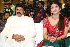Bhagavanth Kesari Blockbuster Dawath Celebrations attended by Nandamuri Balakrishna, Sreeleela, Arjun Rampal, Anil Ravipudi, Thaman, and Dil Raju