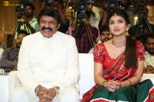Bhagavanth Kesari Blockbuster Dawath Celebrations attended by Nandamuri Balakrishna, Sreeleela, Arjun Rampal, Anil Ravipudi, Thaman, and Dil Raju