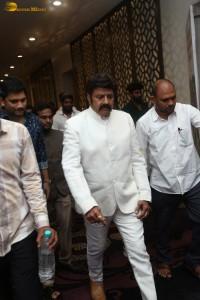 Bhagavanth Kesari Blockbuster Dawath Celebrations attended by Nandamuri Balakrishna, Sreeleela, Arjun Rampal, Anil Ravipudi, Thaman, and Dil Raju