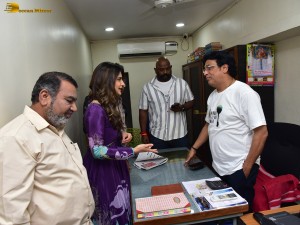 Bhagavanth Kesari Blockbuster Sher Tour attended by Sreeleela and Anil Ravipudi