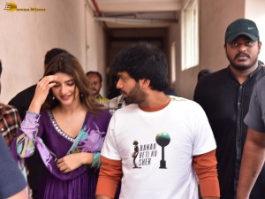 Bhagavanth Kesari Blockbuster Sher Tour attended by Sreeleela and Anil Ravipudi