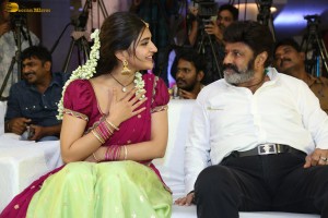 Bhagavanth Kesari Press Meet attended by Nandamuri Balakrishna, Sreeleela, and Thaman