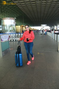 Bollywood Actress Bhagyashree spotted in Mumbai