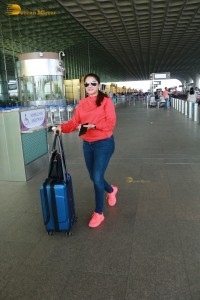 Bollywood Actress Bhagyashree spotted in Mumbai