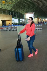 Bollywood Actress Bhagyashree spotted in Mumbai