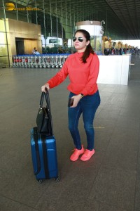 Bollywood Actress Bhagyashree spotted in Mumbai