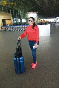 Bollywood Actress Bhagyashree spotted in Mumbai