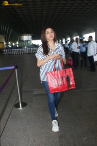 actress Bhagyashree in a casual look