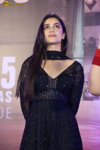 actress Bhagyashri Borse beautiful in a black salwar dress