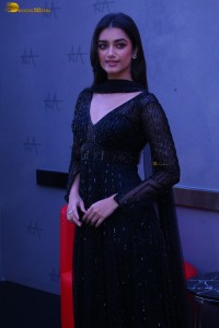 actress Bhagyashri Borse beautiful in a black salwar dress