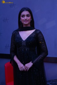 actress Bhagyashri Borse beautiful in a black salwar dress