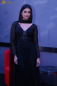 actress Bhagyashri Borse beautiful in a black salwar dress