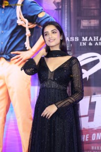 actress Bhagyashri Borse beautiful in a black salwar dress