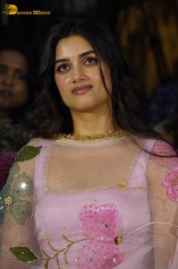 actress Bhagyashri Borse gorgeous in a pink dress