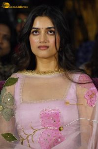 actress Bhagyashri Borse gorgeous in a pink dress