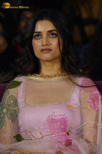 actress Bhagyashri Borse gorgeous in a pink dress