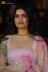 actress Bhagyashri Borse gorgeous in a pink dress