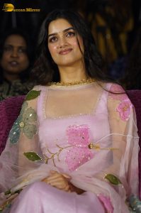 actress Bhagyashri Borse gorgeous in a pink dress