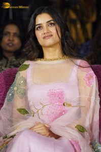 actress Bhagyashri Borse gorgeous in a pink dress