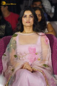 actress Bhagyashri Borse gorgeous in a pink dress