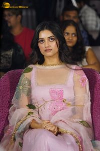 actress Bhagyashri Borse gorgeous in a pink dress