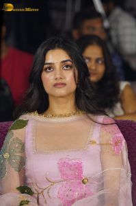 actress Bhagyashri Borse gorgeous in a pink dress