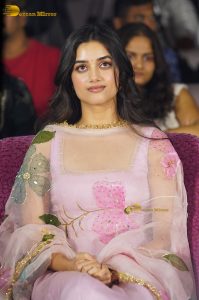 actress Bhagyashri Borse gorgeous in a pink dress