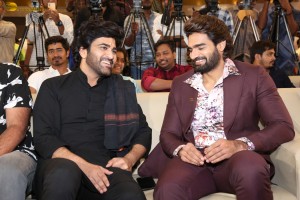 Bhaje Vaayu Vegam Pre-Release attended by Kartikeya Gummakonda and Iswarya Menon