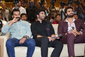 Bhaje Vaayu Vegam Pre-Release attended by Kartikeya Gummakonda and Iswarya Menon