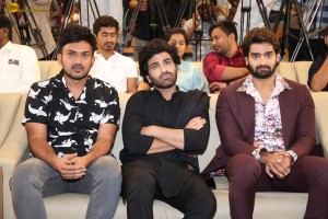Bhaje Vaayu Vegam Pre-Release attended by Kartikeya Gummakonda and Iswarya Menon
