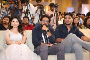 Bhaje Vaayu Vegam Pre-Release attended by Kartikeya Gummakonda and Iswarya Menon