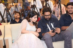 Bhaje Vaayu Vegam Pre-Release attended by Kartikeya Gummakonda and Iswarya Menon