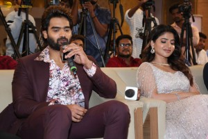 Bhaje Vaayu Vegam Pre-Release attended by Kartikeya Gummakonda and Iswarya Menon