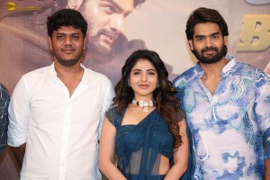 Bhaje Vaayu Vegam Success Meet attended by Kartikeya, Iswarya Menon, and other cast and crew