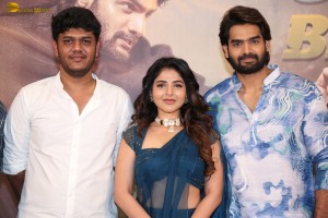 Bhaje Vaayu Vegam Success Meet attended by Kartikeya, Iswarya Menon, and other cast and crew
