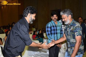 Bhala Thandanana Pre-Release Event attended by Catherine Tresa, Sree Vishnu, SS Rajamouli and Sekhar Kammula