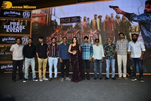 Bhala Thandanana Pre-Release Event attended by Catherine Tresa, Sree Vishnu, SS Rajamouli and Sekhar Kammula