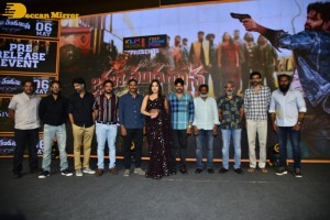 Bhala Thandanana Pre-Release Event attended by Catherine Tresa, Sree Vishnu, SS Rajamouli and Sekhar Kammula