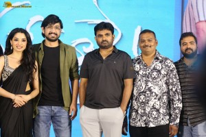 Bhale Unnade Pre-Release Function attended by Raj Tarun, Manisha Kandkur, and Abhirami